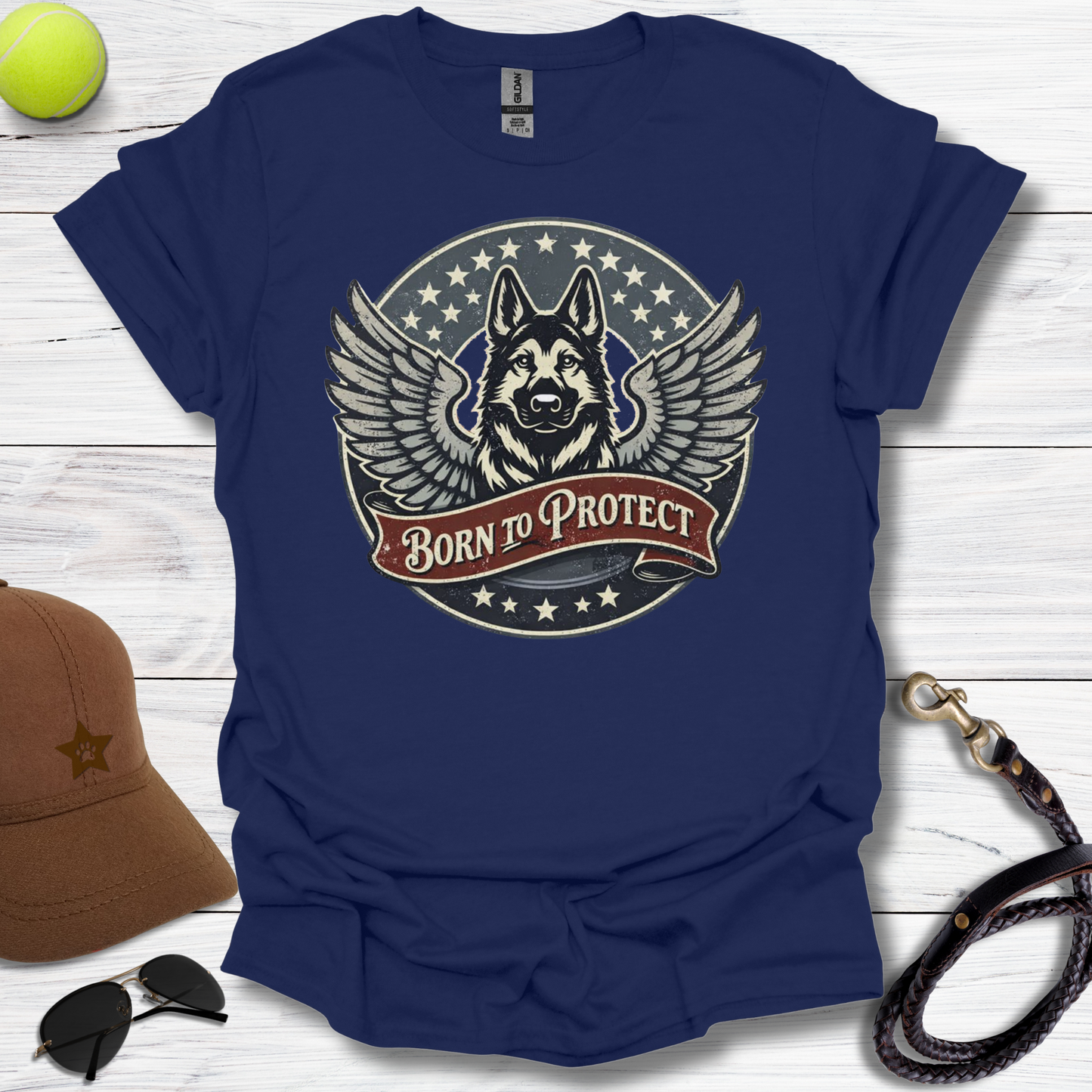 GSD Born to Protect T-Shirt