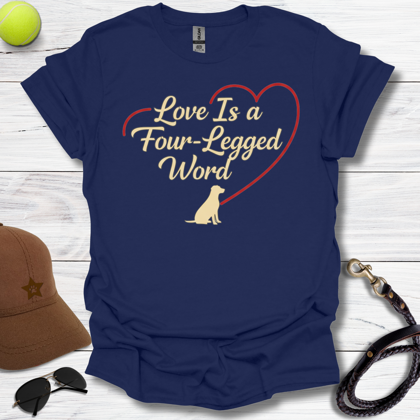 Love Is A 4 Letter Word T-Shirt