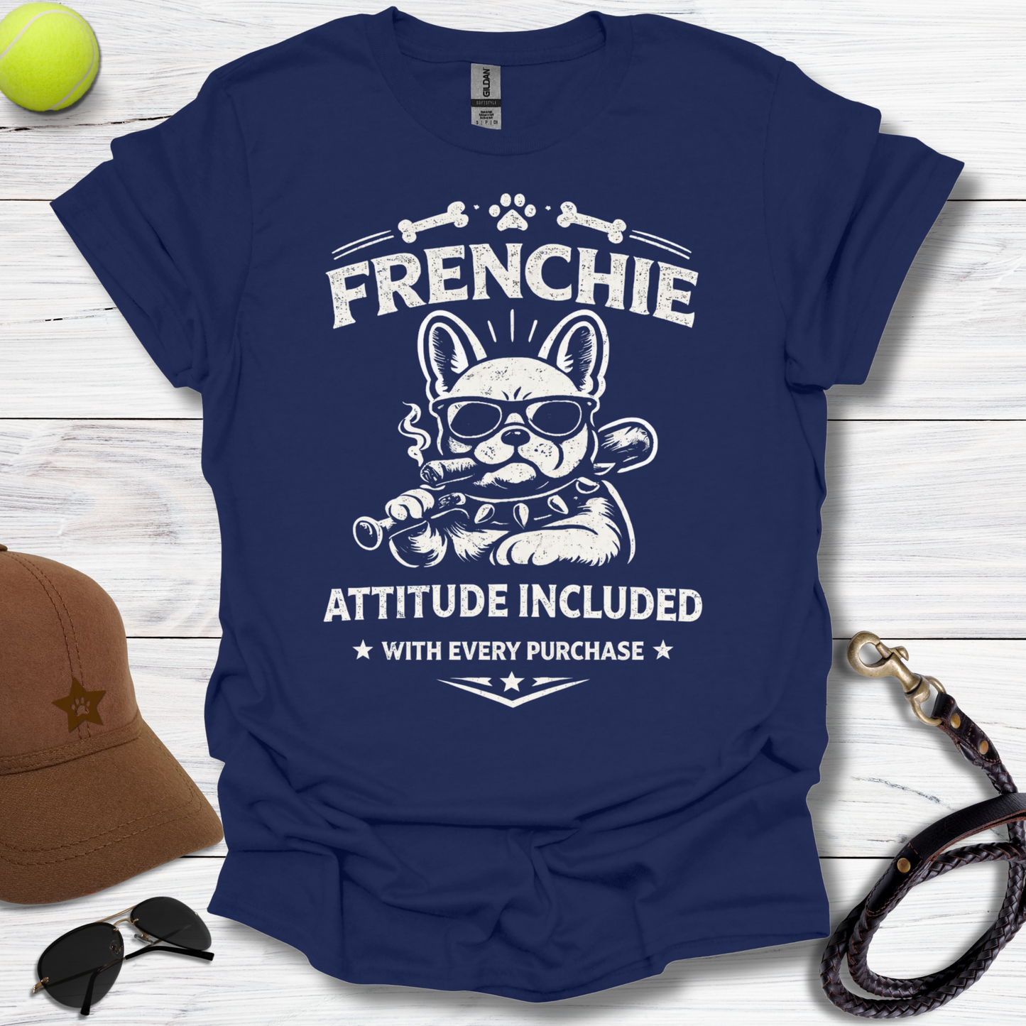Frenchie Attitude T-Shirt