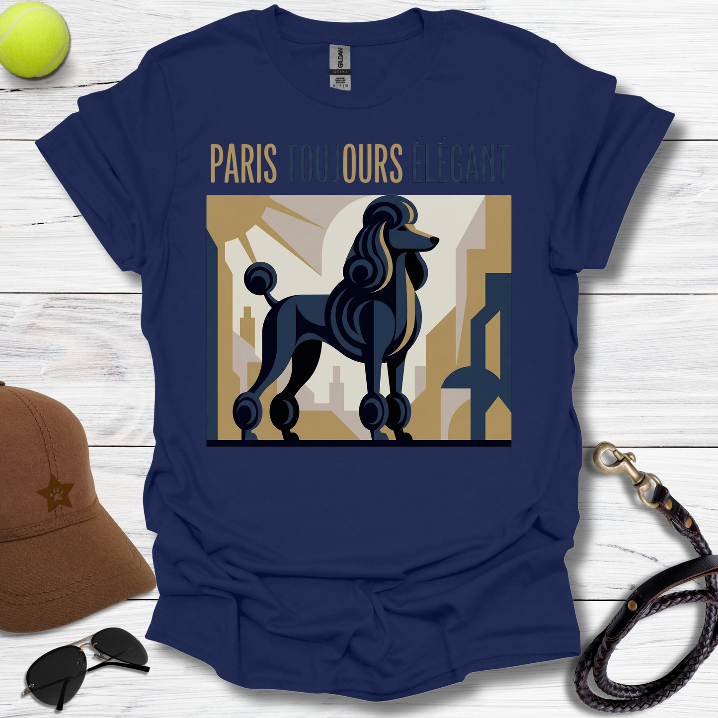 Poodle Paris Toujours T-Shirt
