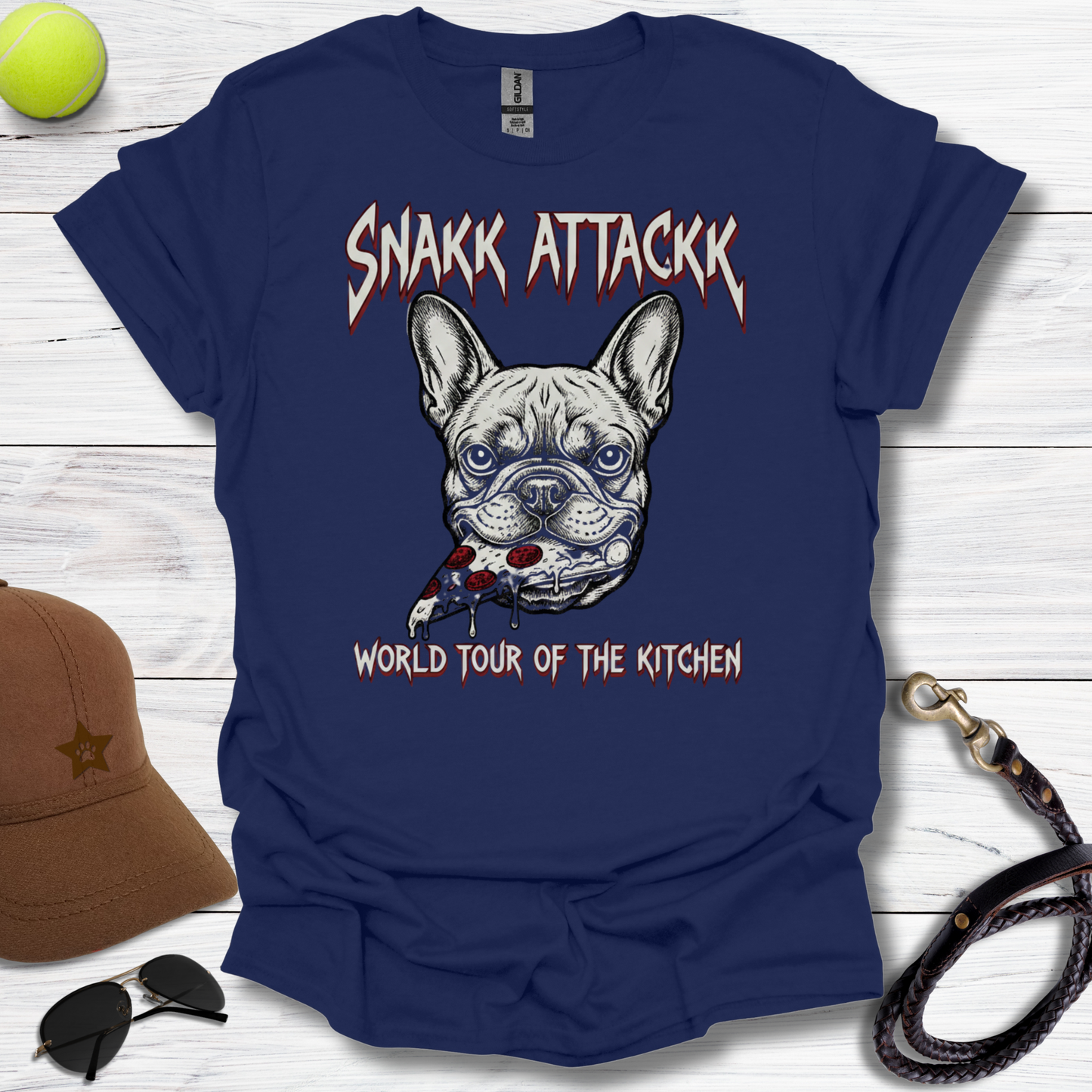 Frenchie Snakk Attackk T-Shirt