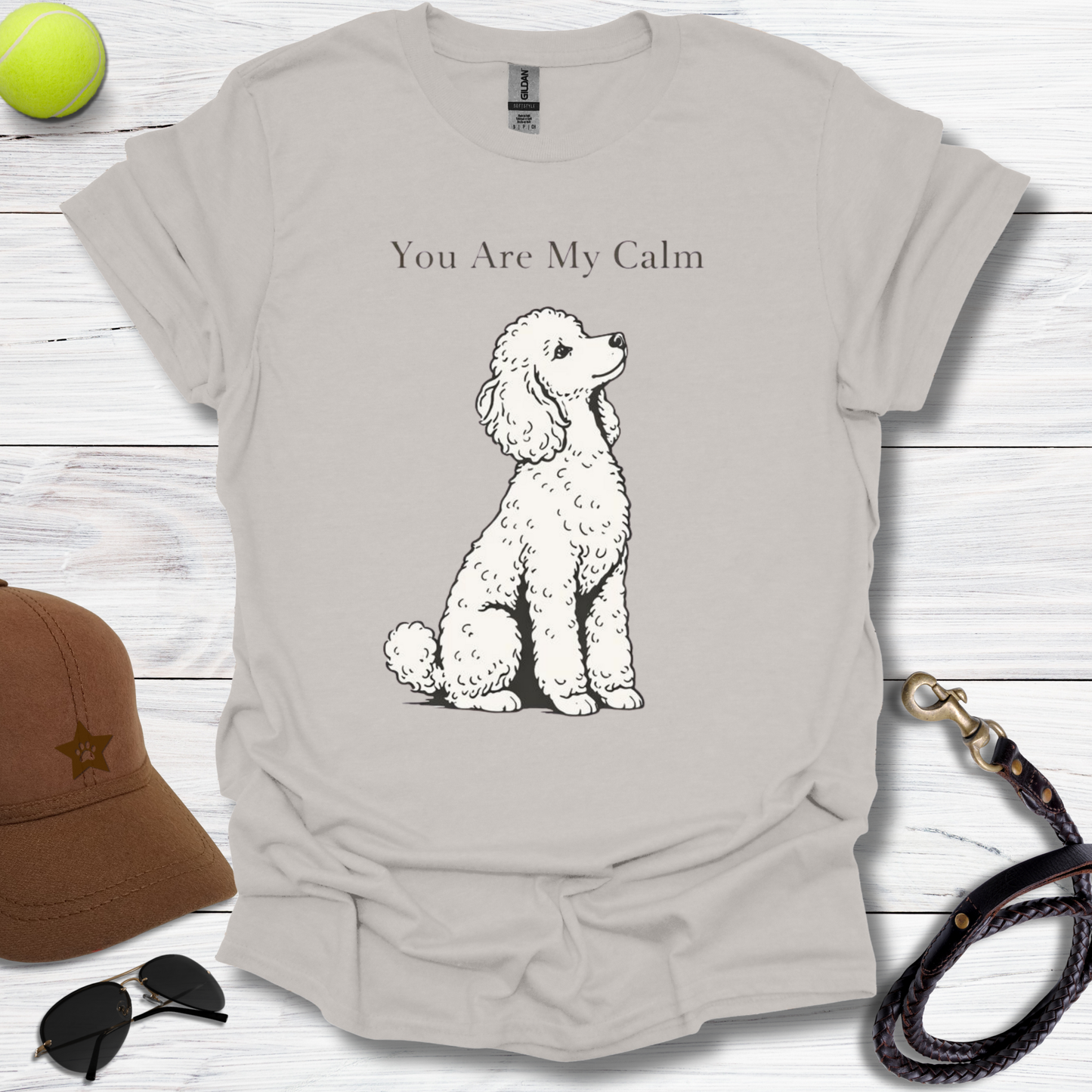 Calming Poodle T-Shirt