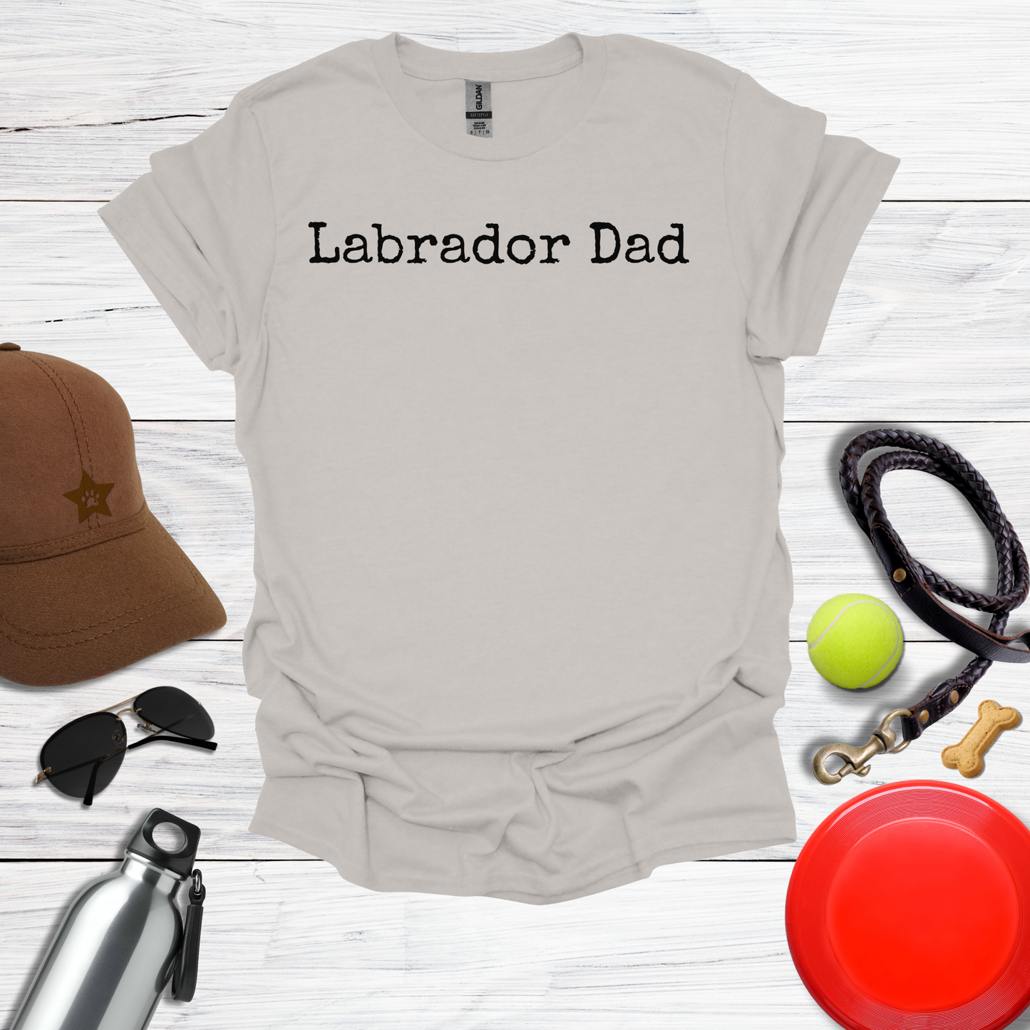 Old School Labrador Dad T-Shirt