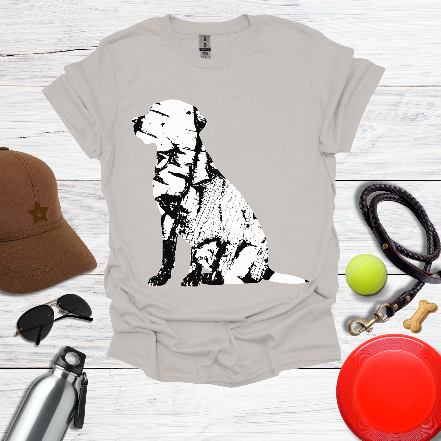 Vintage Winter Lab T-Shirt e