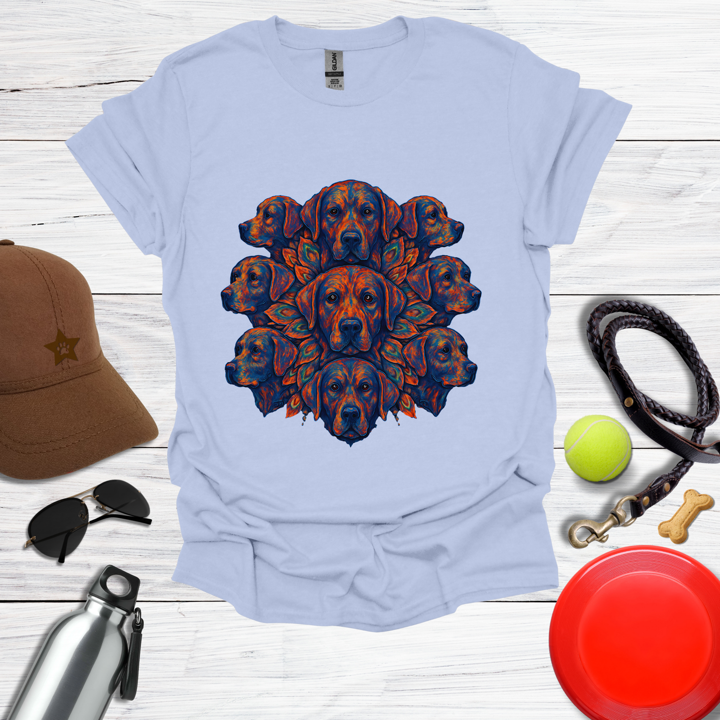 Mystic Labrador Kaleidoscope Tee T-Shirt