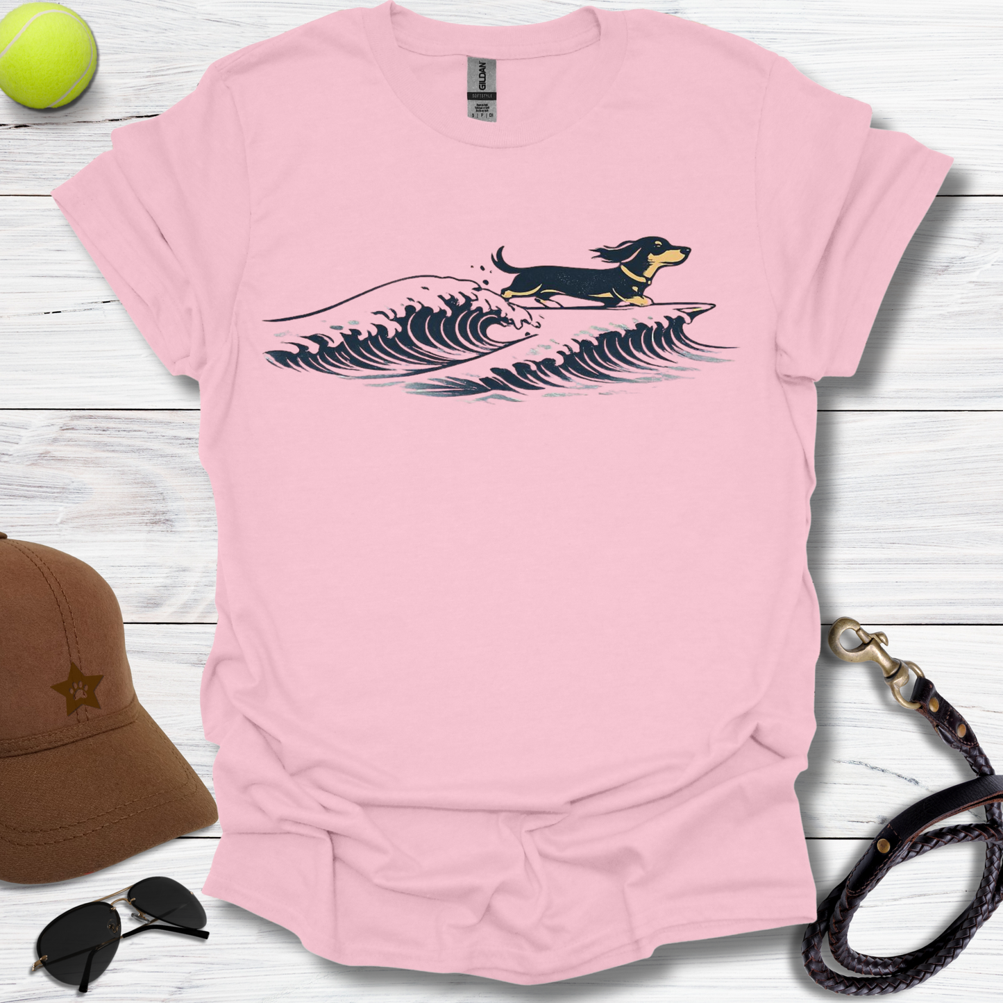 Dachshund Wave Chaser T-Shirt