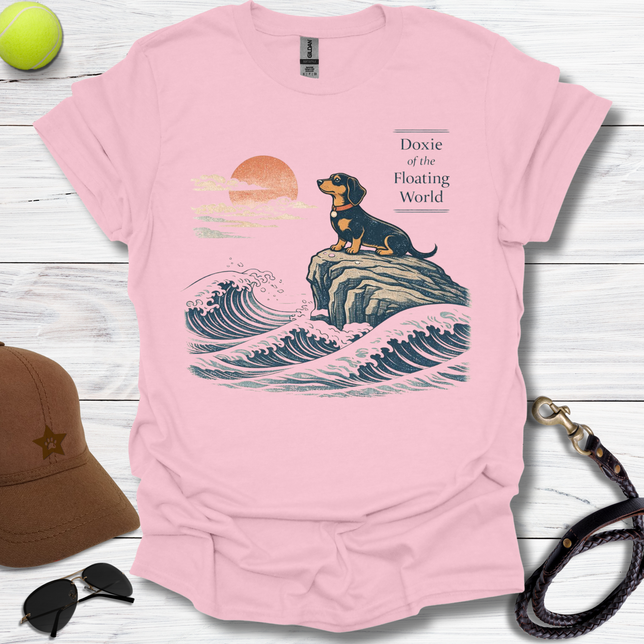 Doxie Of The Floating World T-Shirt