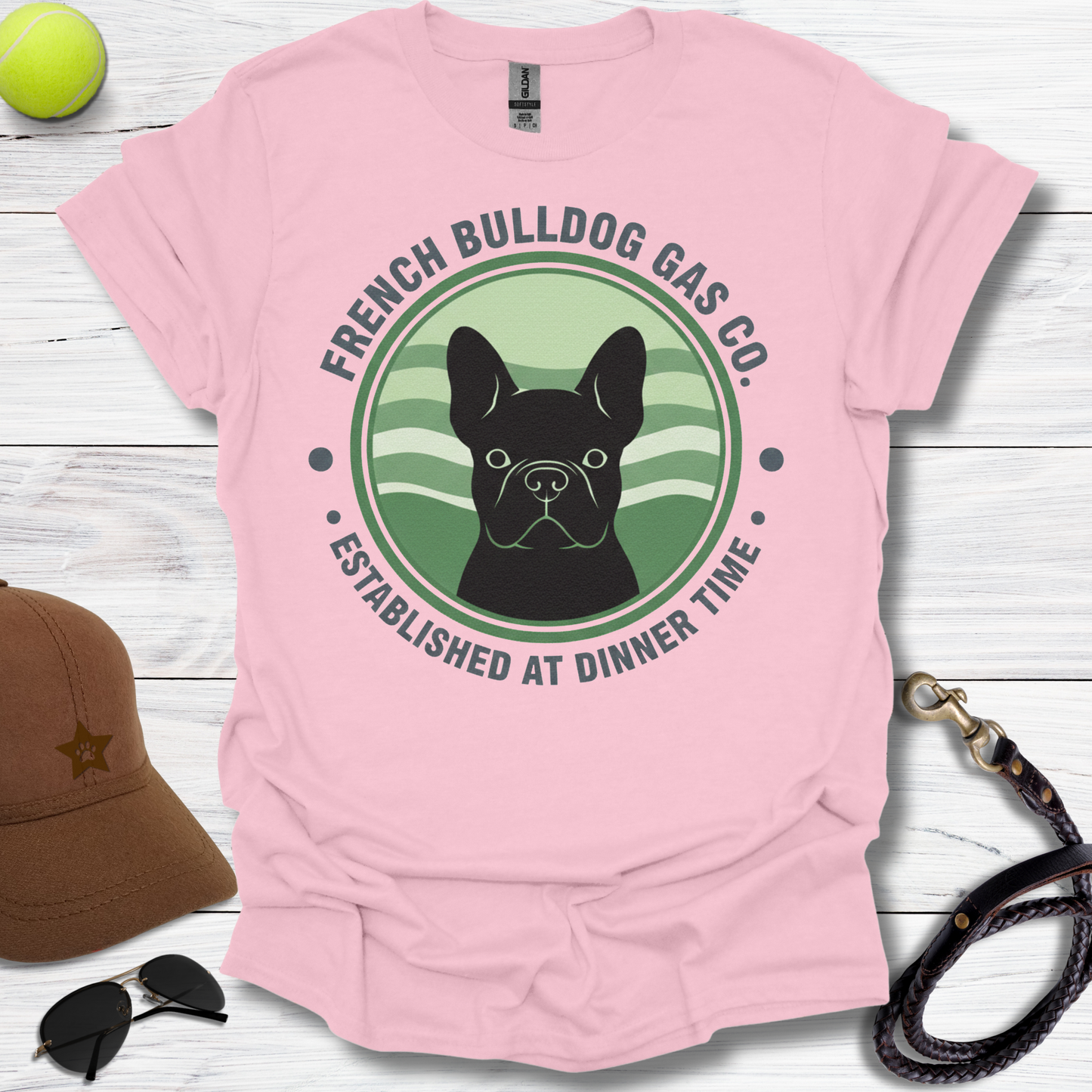 Frenchie Gas Co T-Shirt