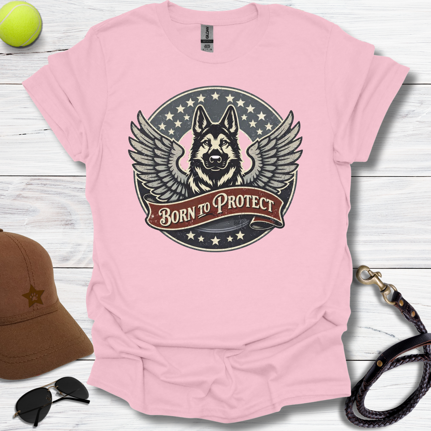 GSD Born to Protect T-Shirt