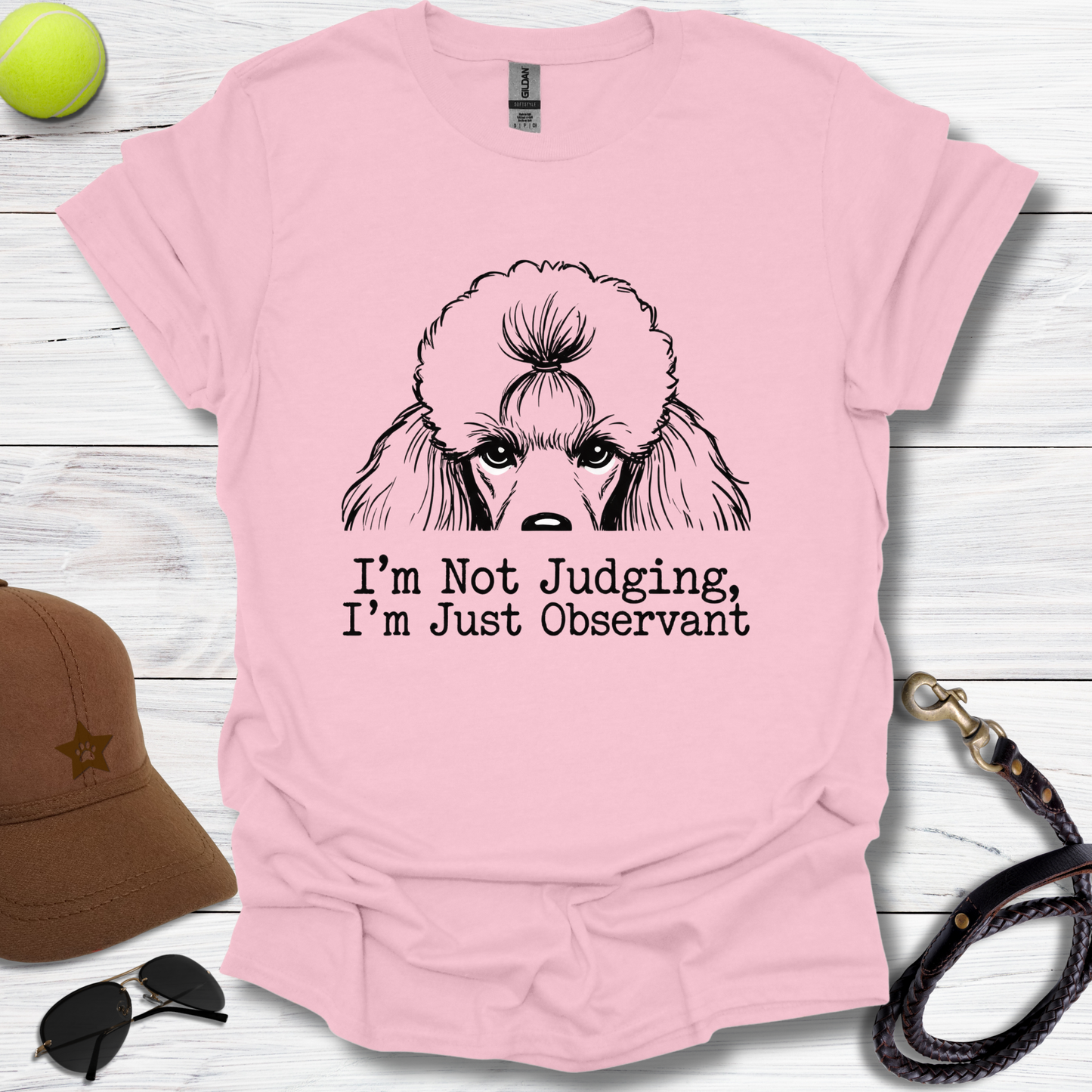 Poodle Not Judging T-Shirt
