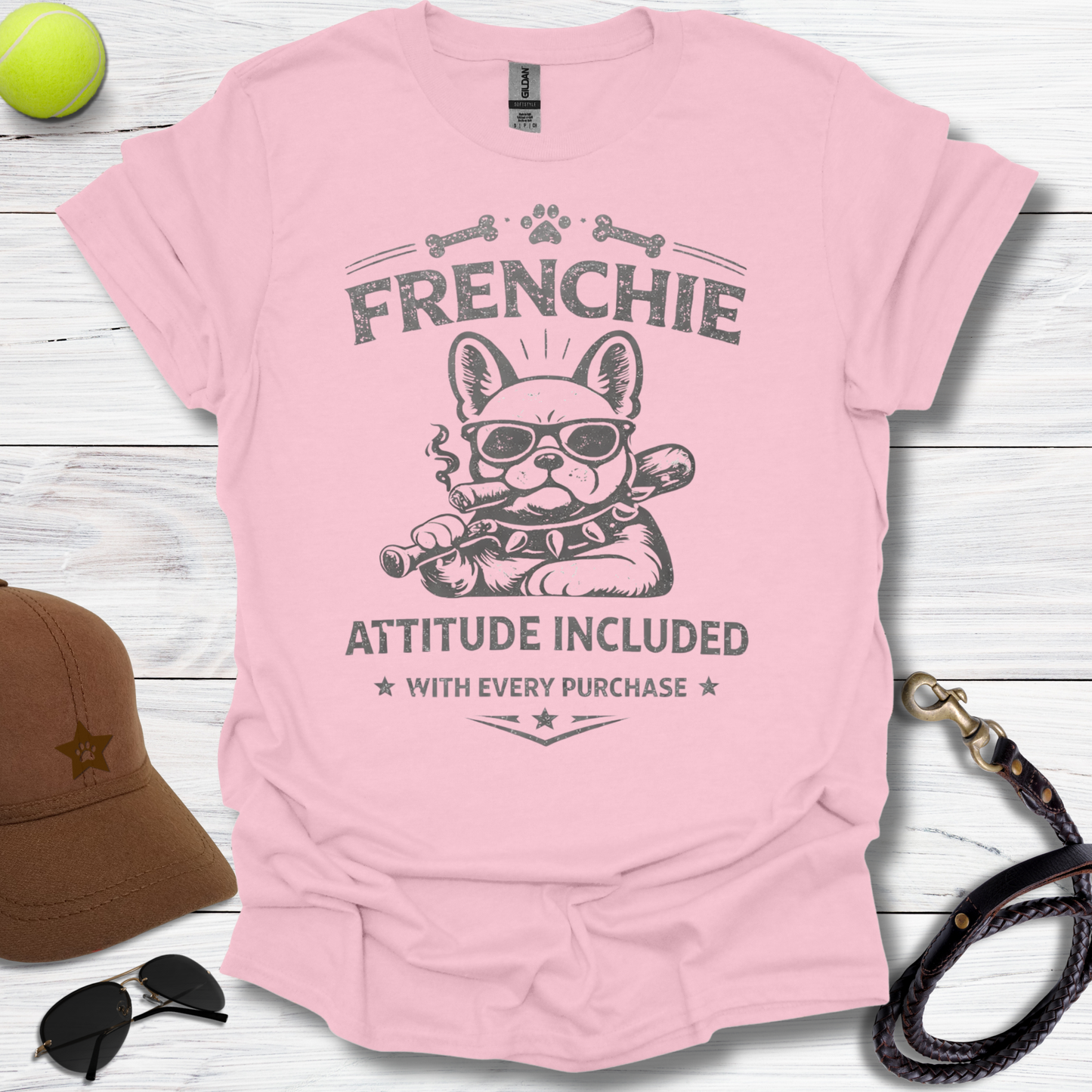Frenchie Attitude T-Shirt