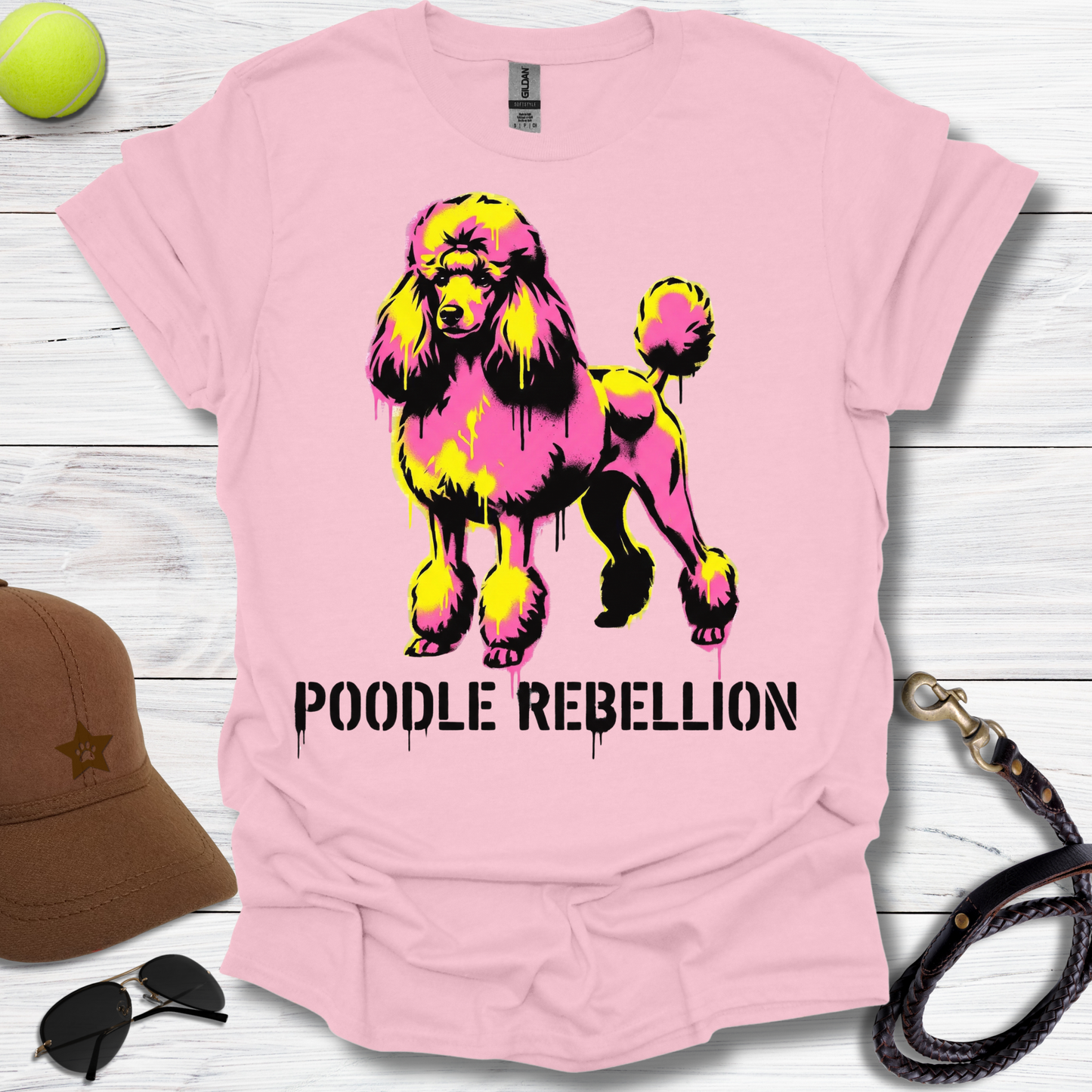 Poodle Rebellion T-Shirt