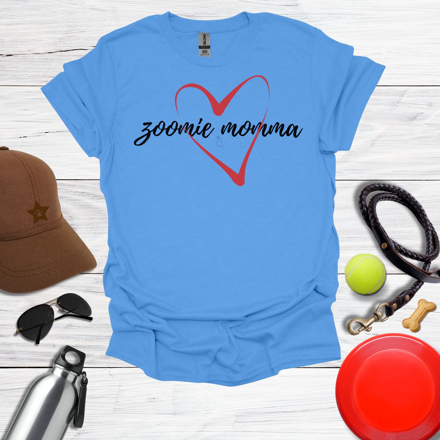 Zoomie Momma Big Heart T-Shirt