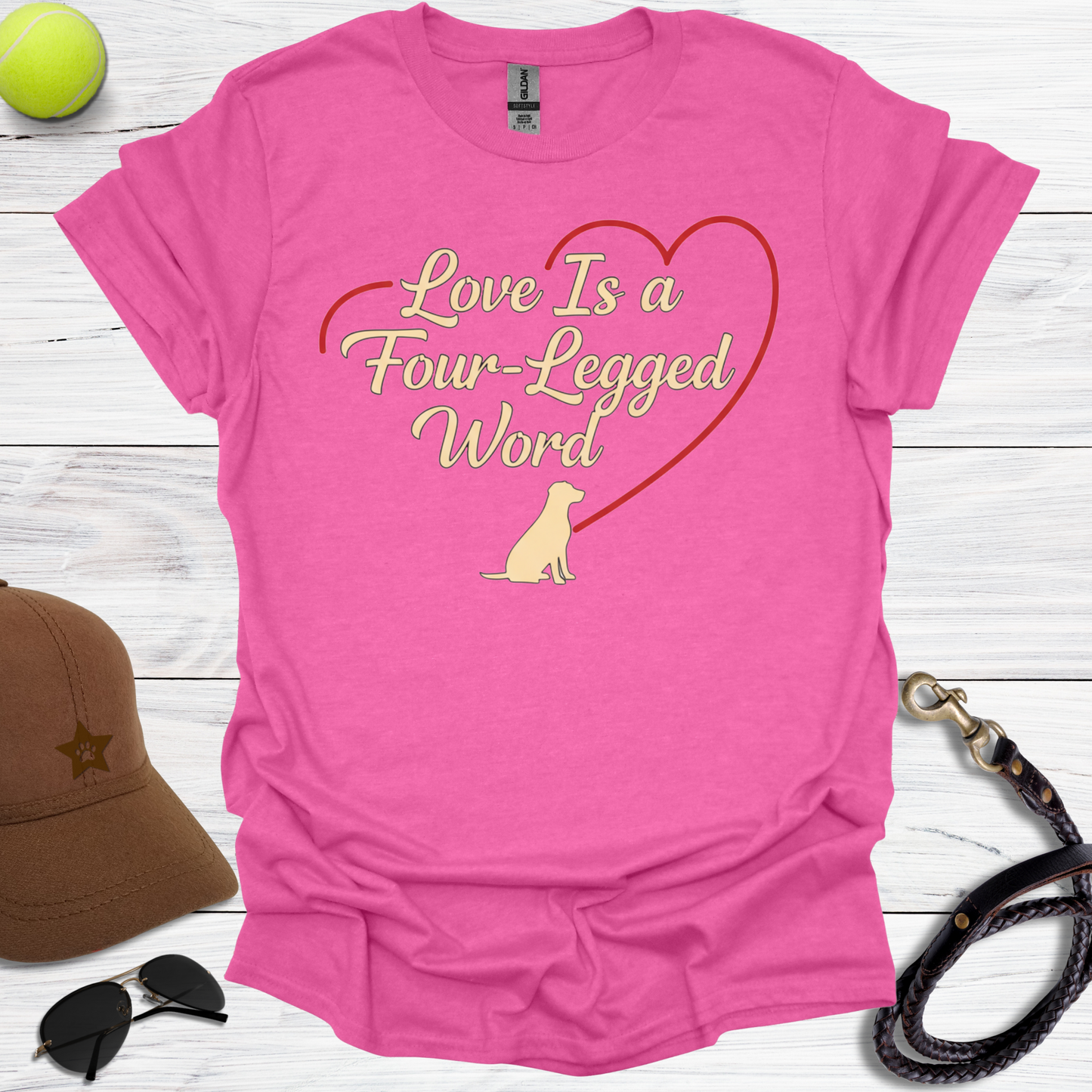 Love Is A 4 Letter Word T-Shirt