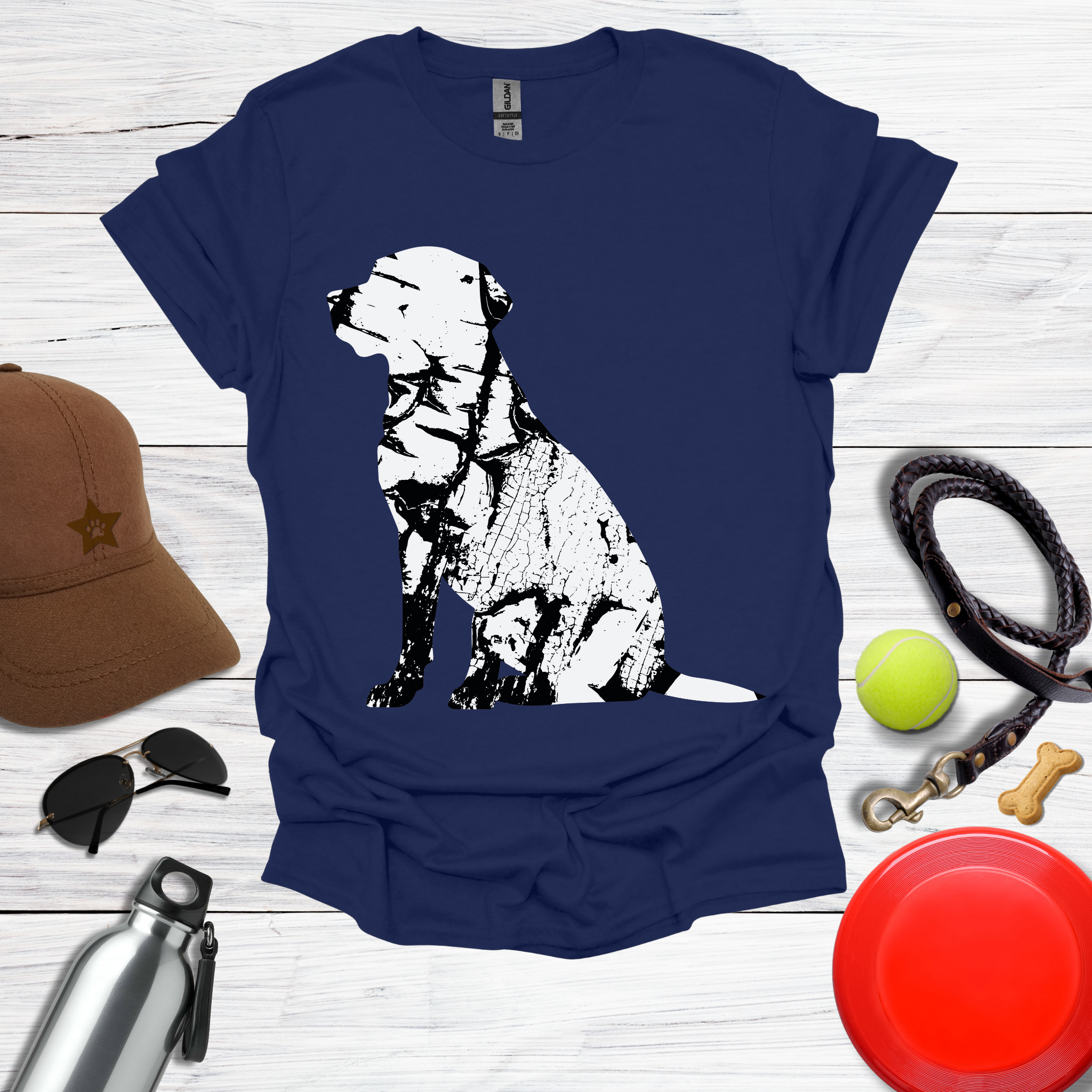 Vintage Winter Lab T-Shirt