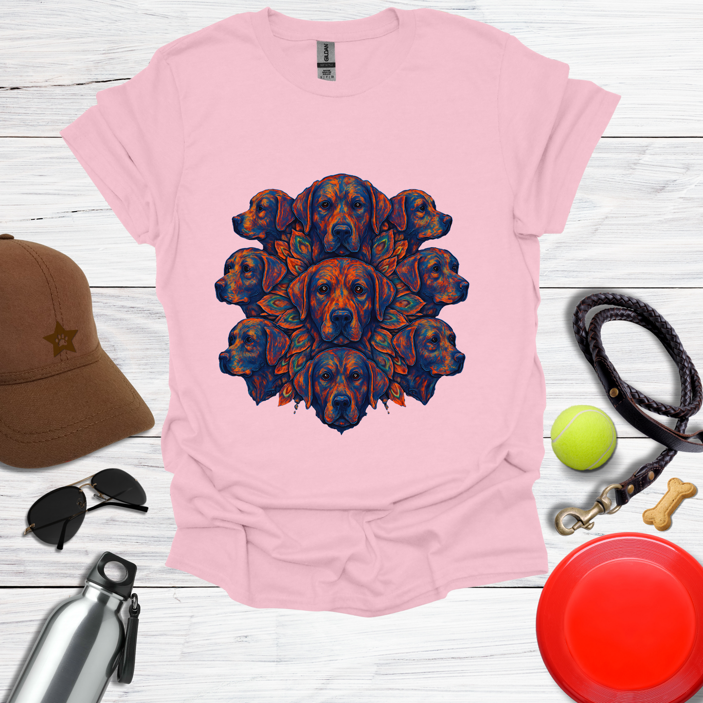 Mystic Labrador Kaleidoscope Tee T-Shirt