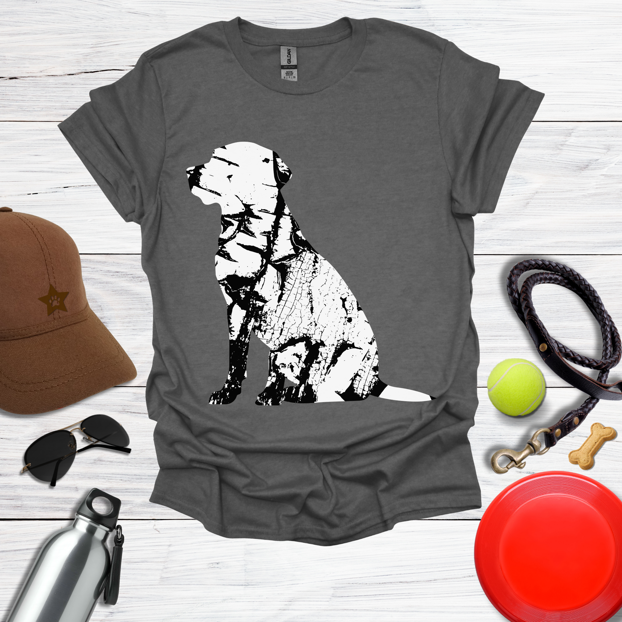 Vintage Winter Lab T-Shirt