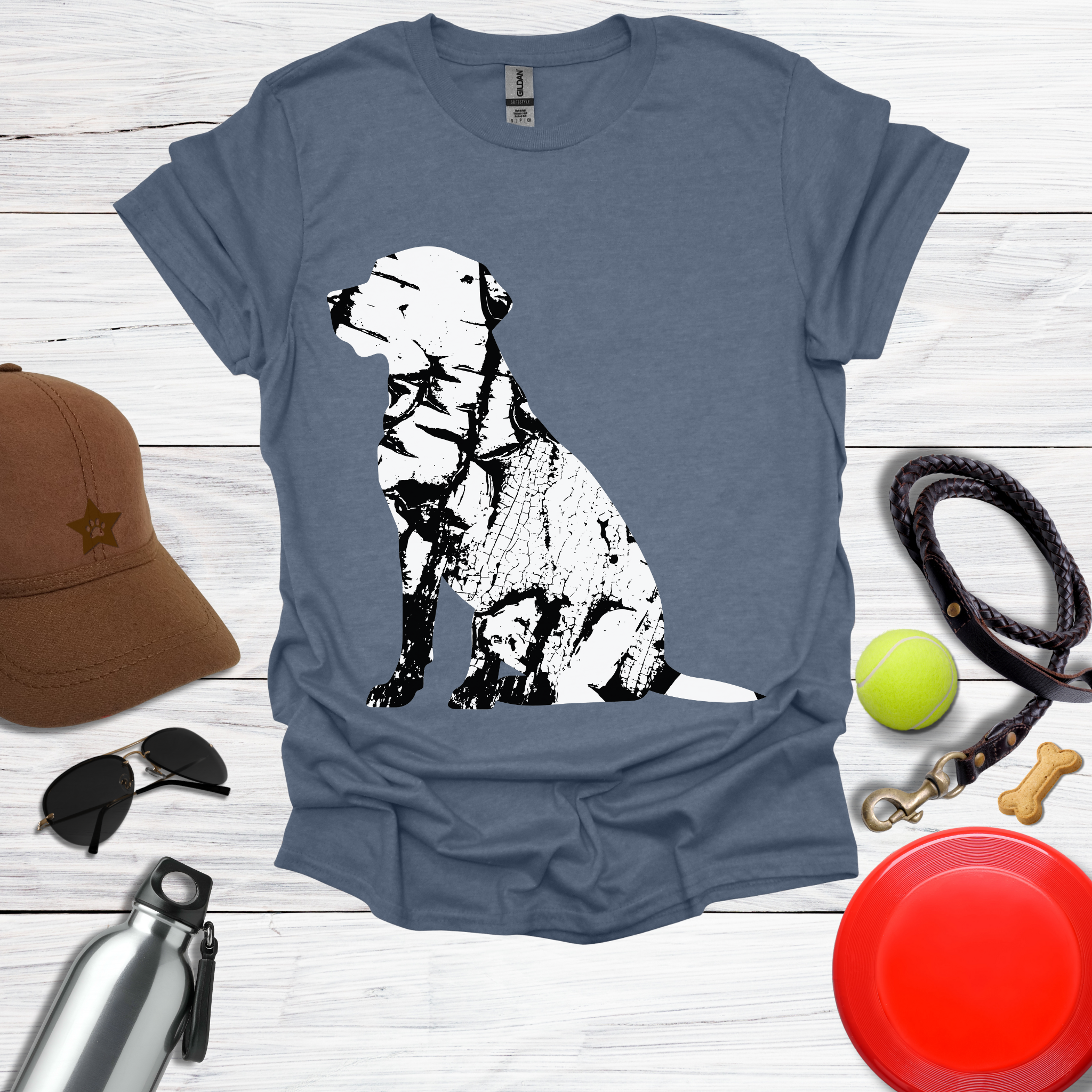 Vintage Winter Lab T-Shirt