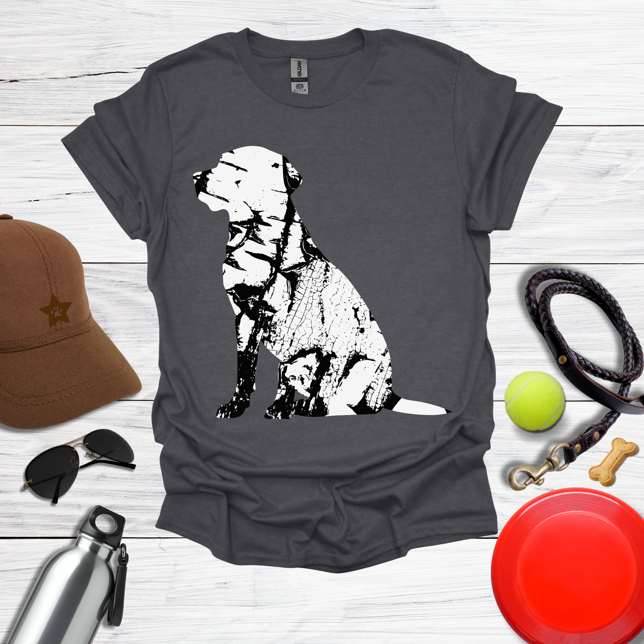 Vintage Winter Lab T-Shirt