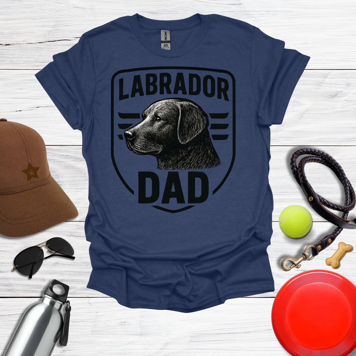 Vintage Classic Labrador Dad Tee