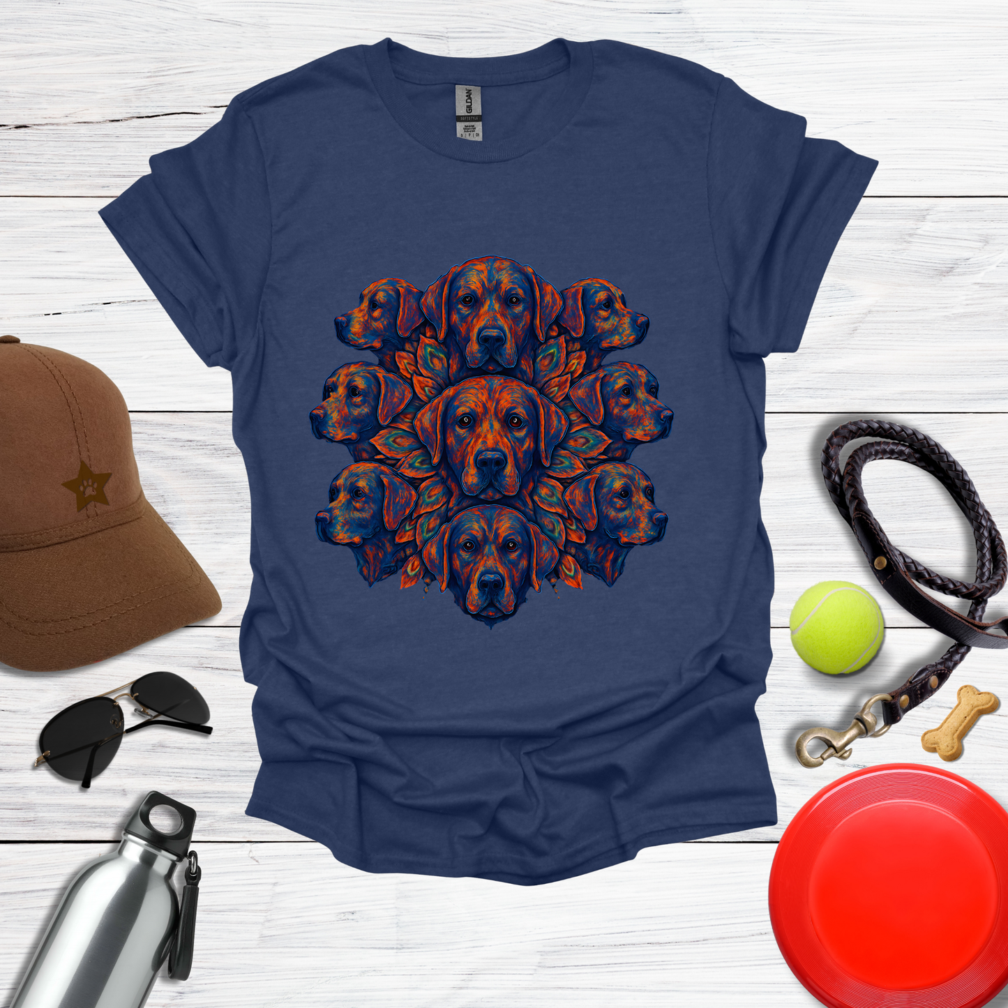 Mystic Labrador Kaleidoscope Tee T-Shirt