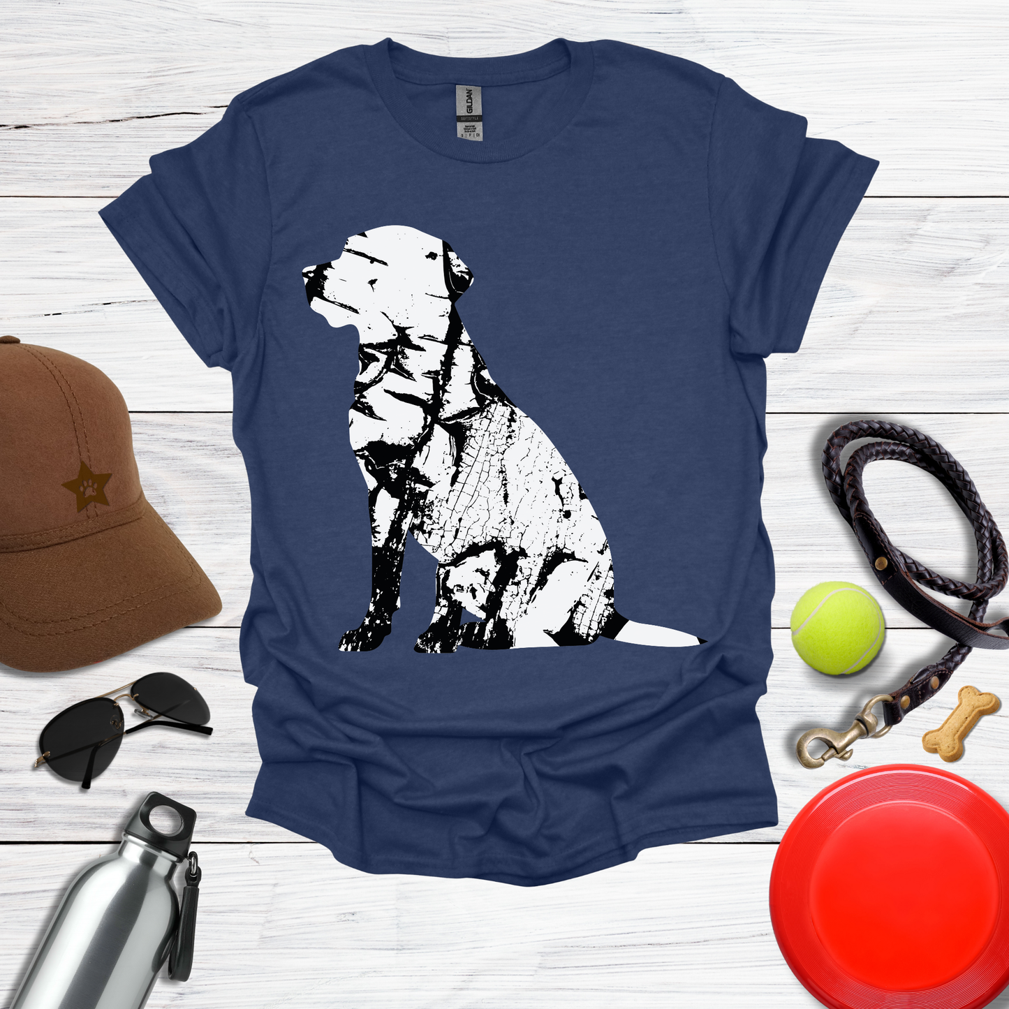 Vintage Winter Lab T-Shirt e