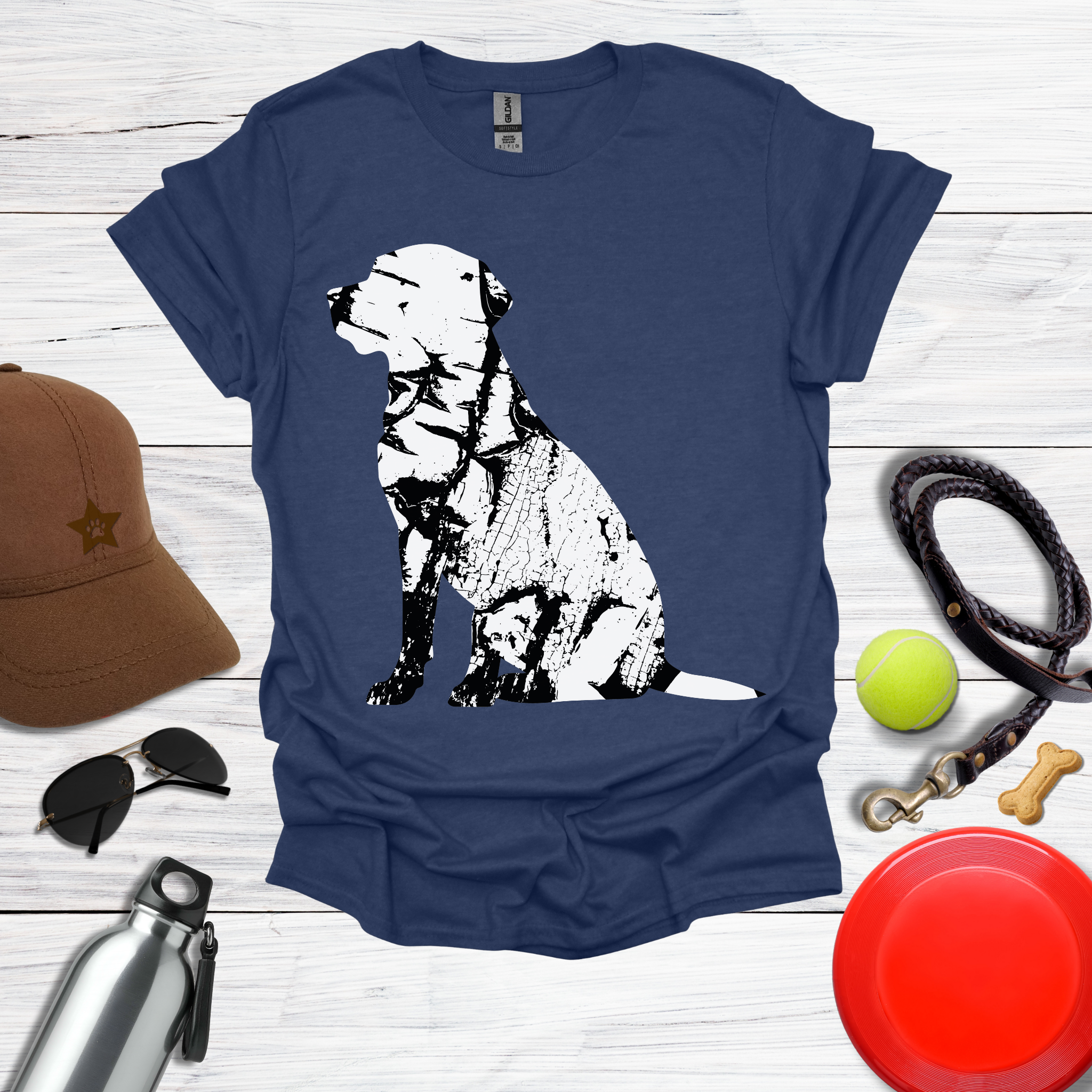 Vintage Winter Lab T-Shirt