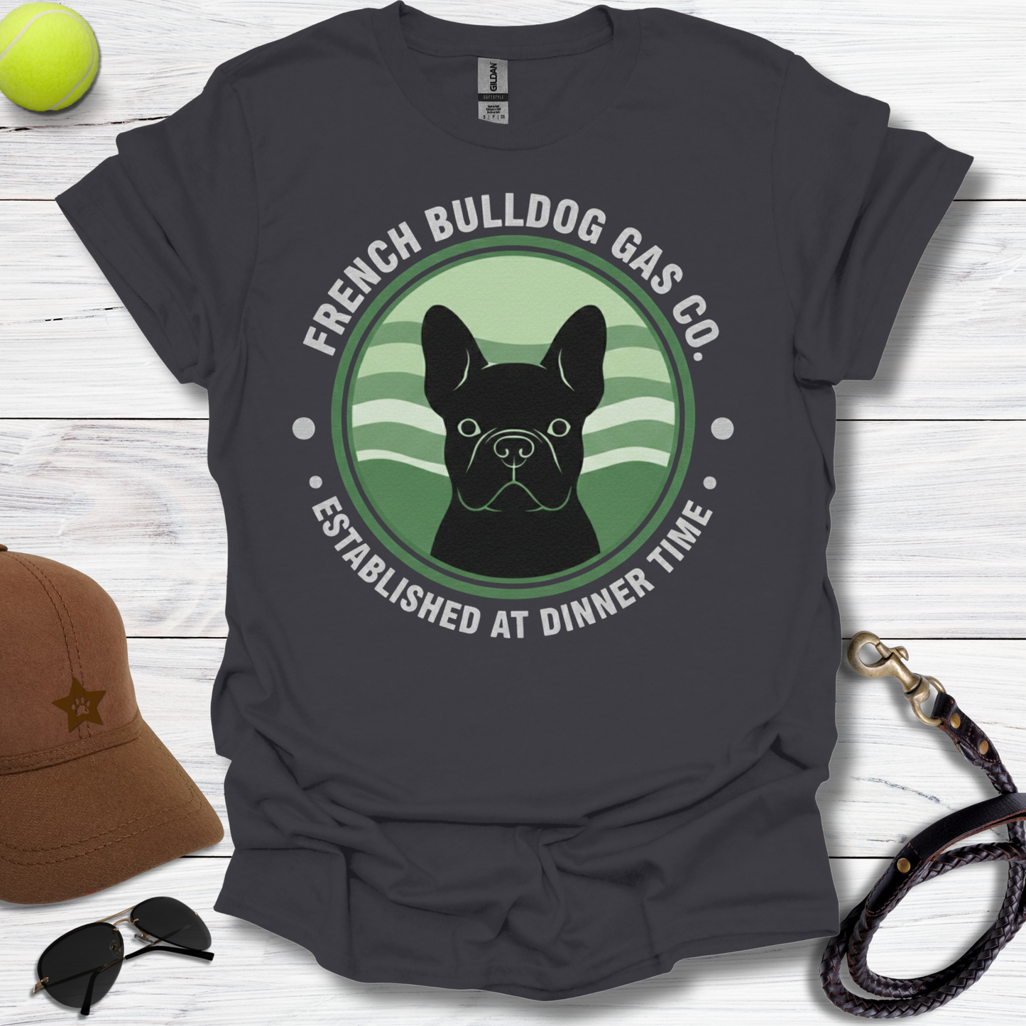 Frenchie Gas Co T-Shirt