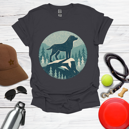 Labrador Mountain Winter Adventure T-Shirt