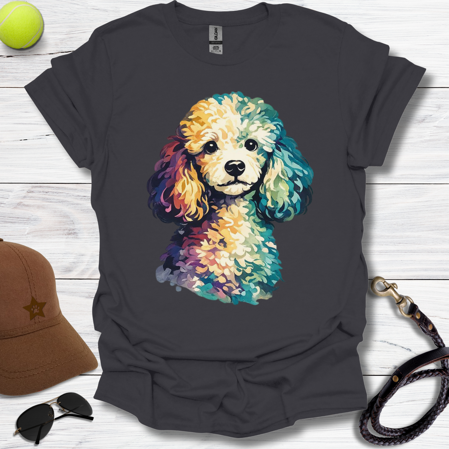 Poodle OF Painterly T-Shirt