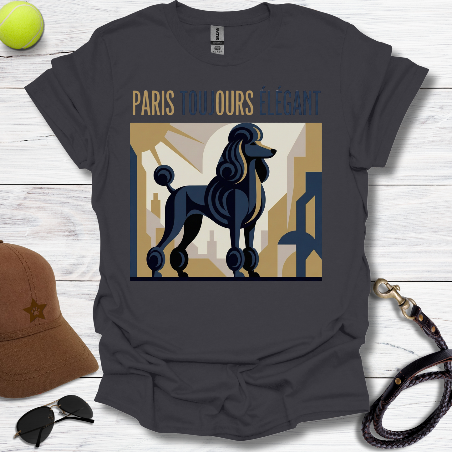 Poodle Paris Toujours T-Shirt