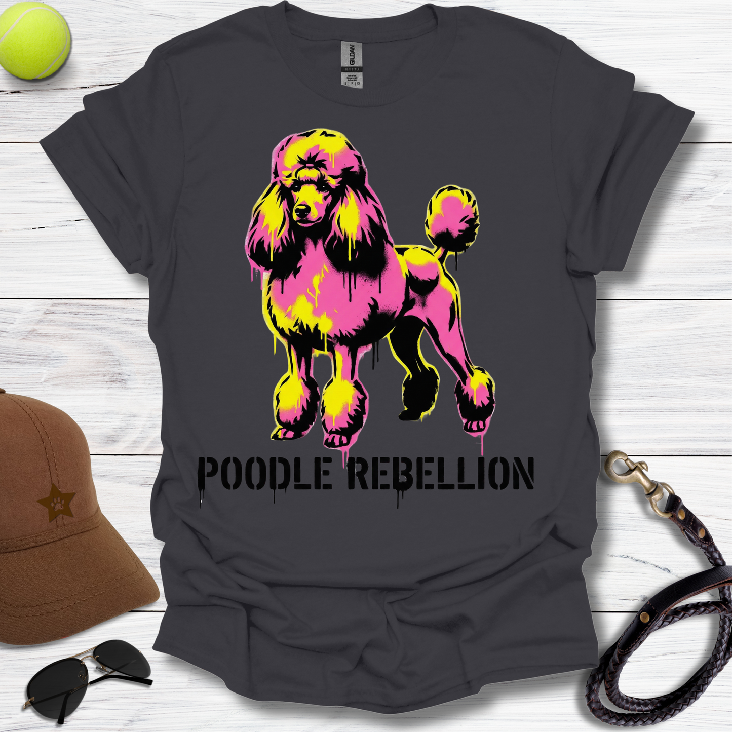 Poodle Rebellion T-Shirt