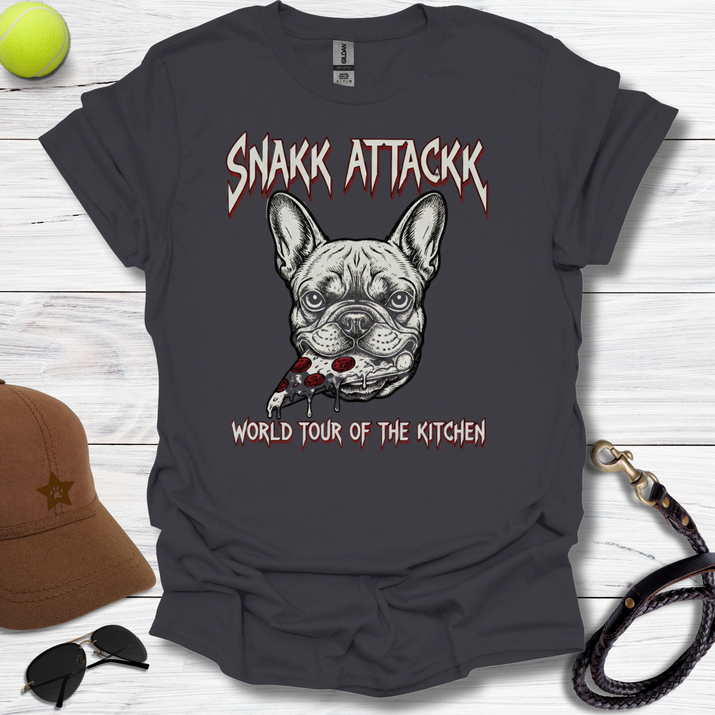 Frenchie Snakk Attackk T-Shirt