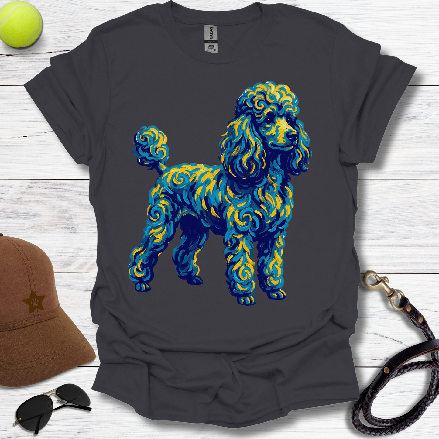 Starry Poodle T-Shirt