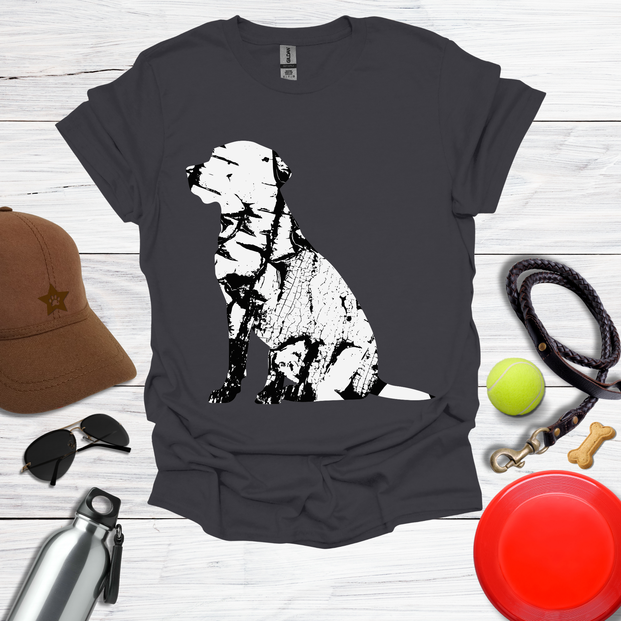 Vintage Winter Lab T-Shirt