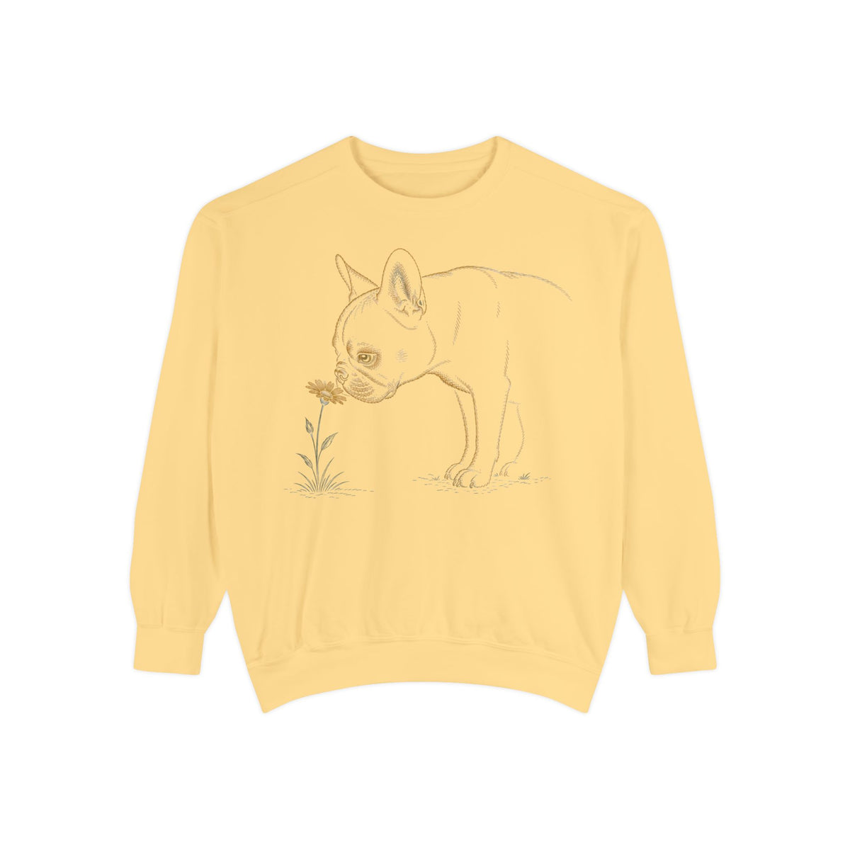 Frenchie Flower Sweatshirt