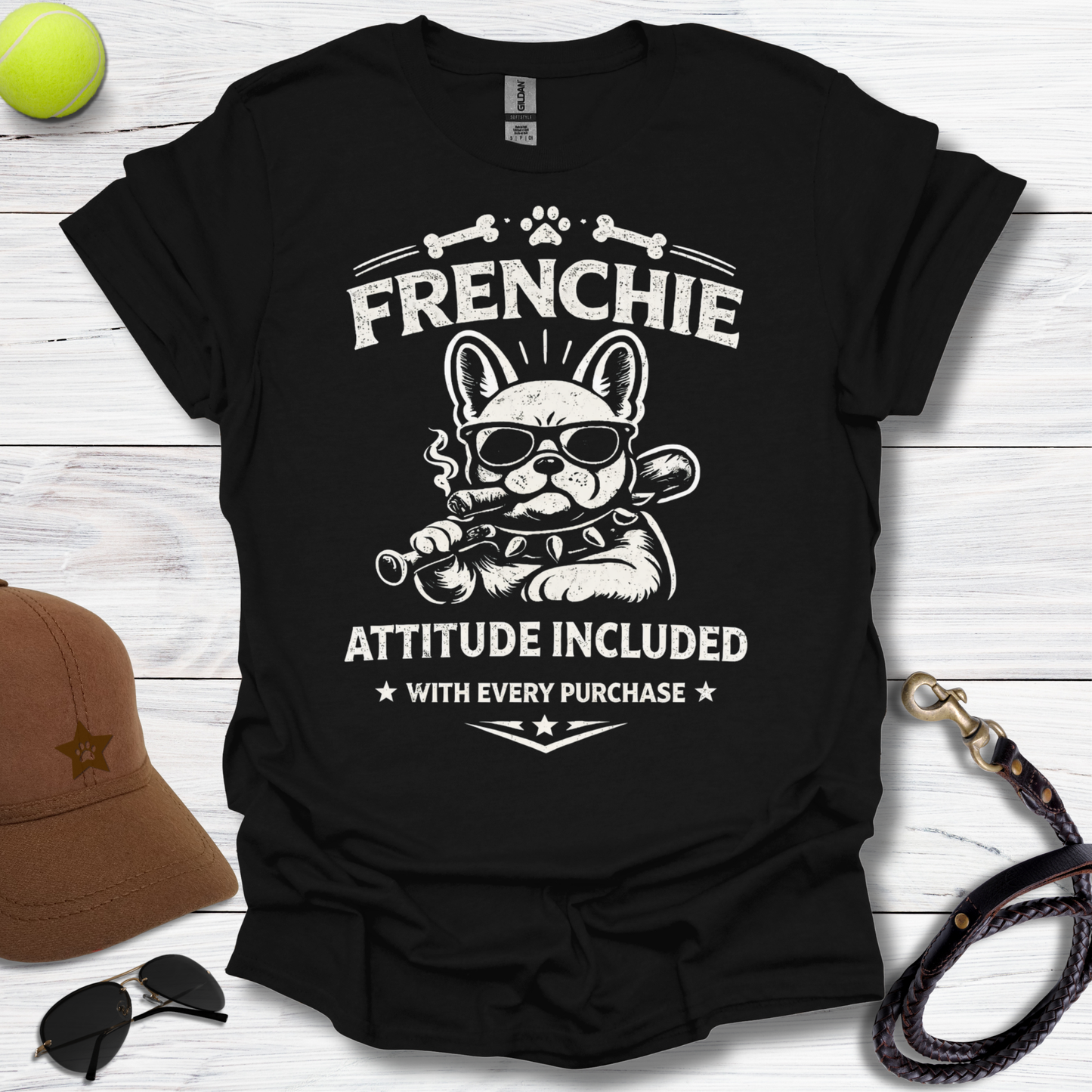 Frenchie Attitude T-Shirt