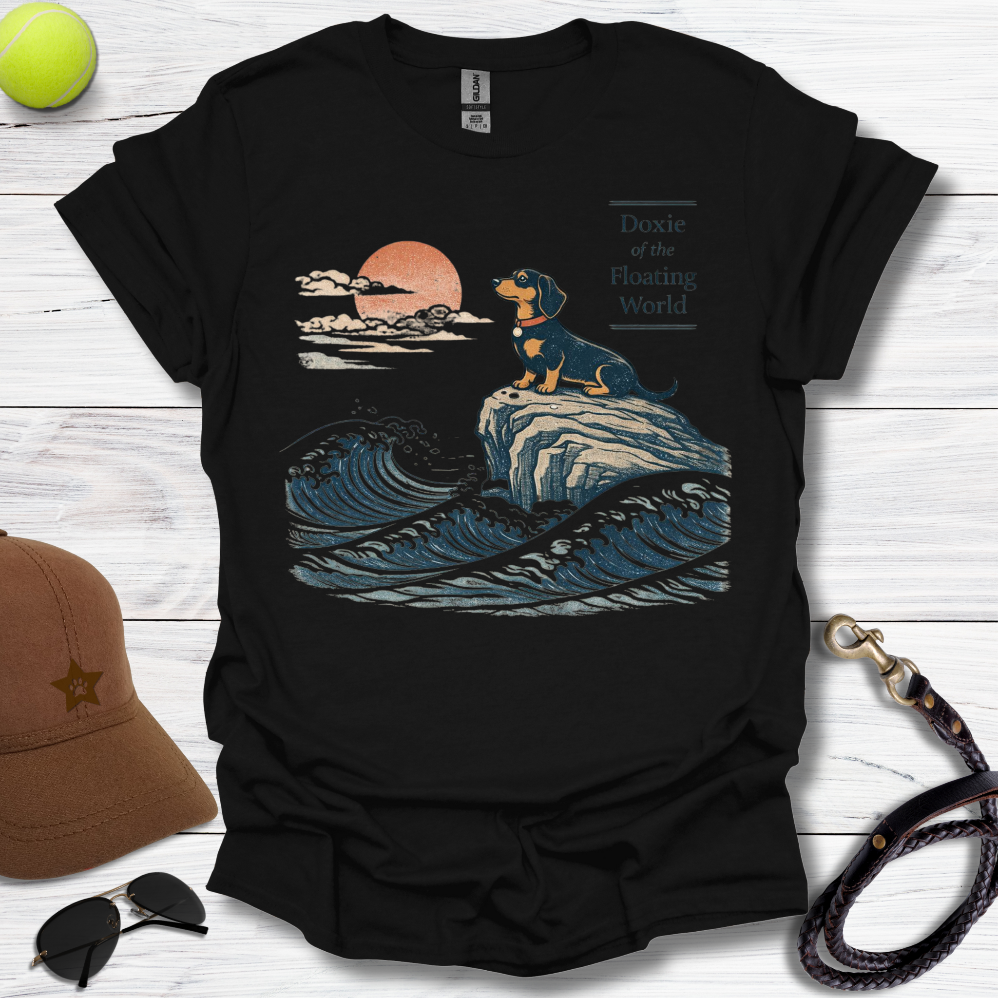 Doxie Of The Floating World T-Shirt