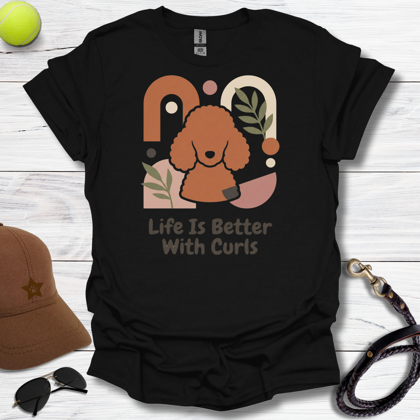 Life Is Better With Poodles T-Shirt