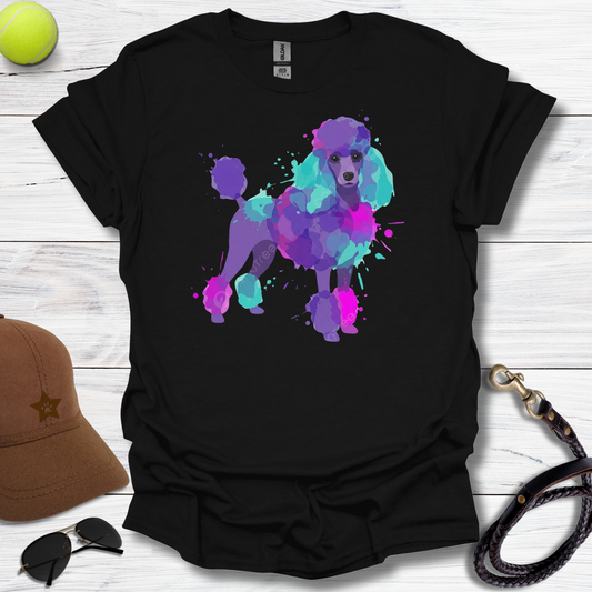 Poodle Color Splash T-Shirt