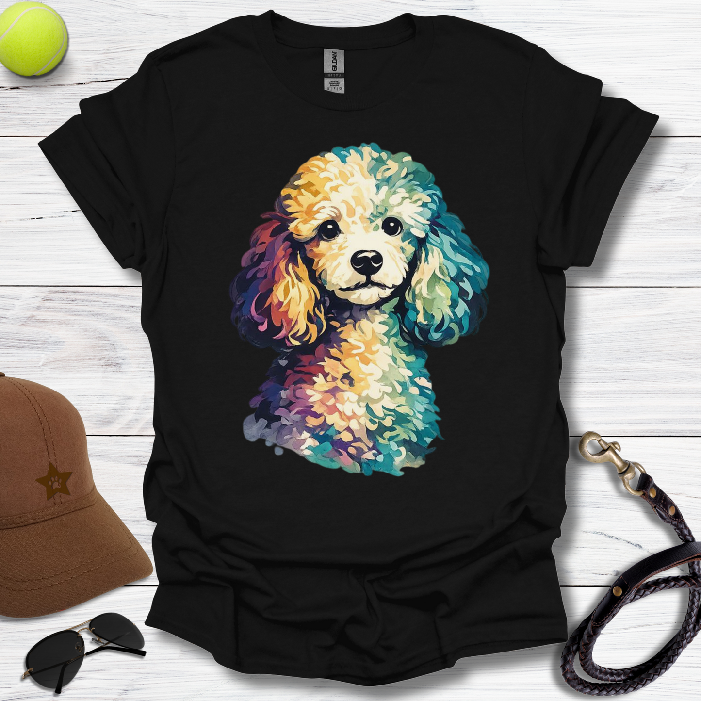 Poodle OF Painterly T-Shirt