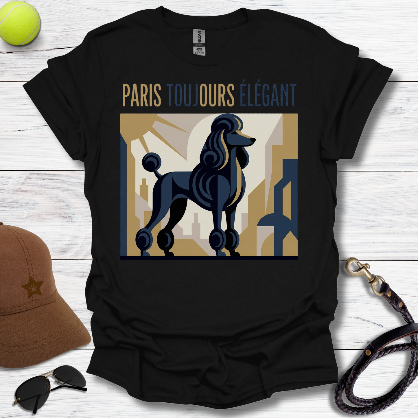Poodle Paris Toujours T-Shirt