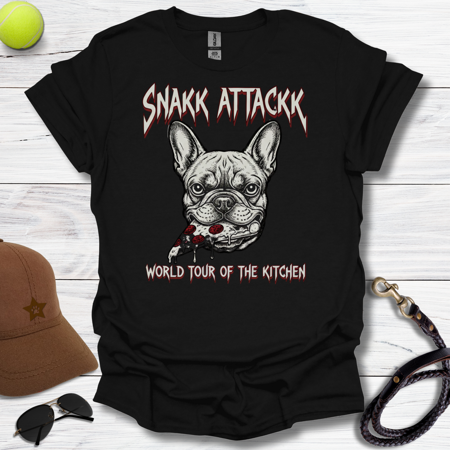 Frenchie Snakk Attackk T-Shirt