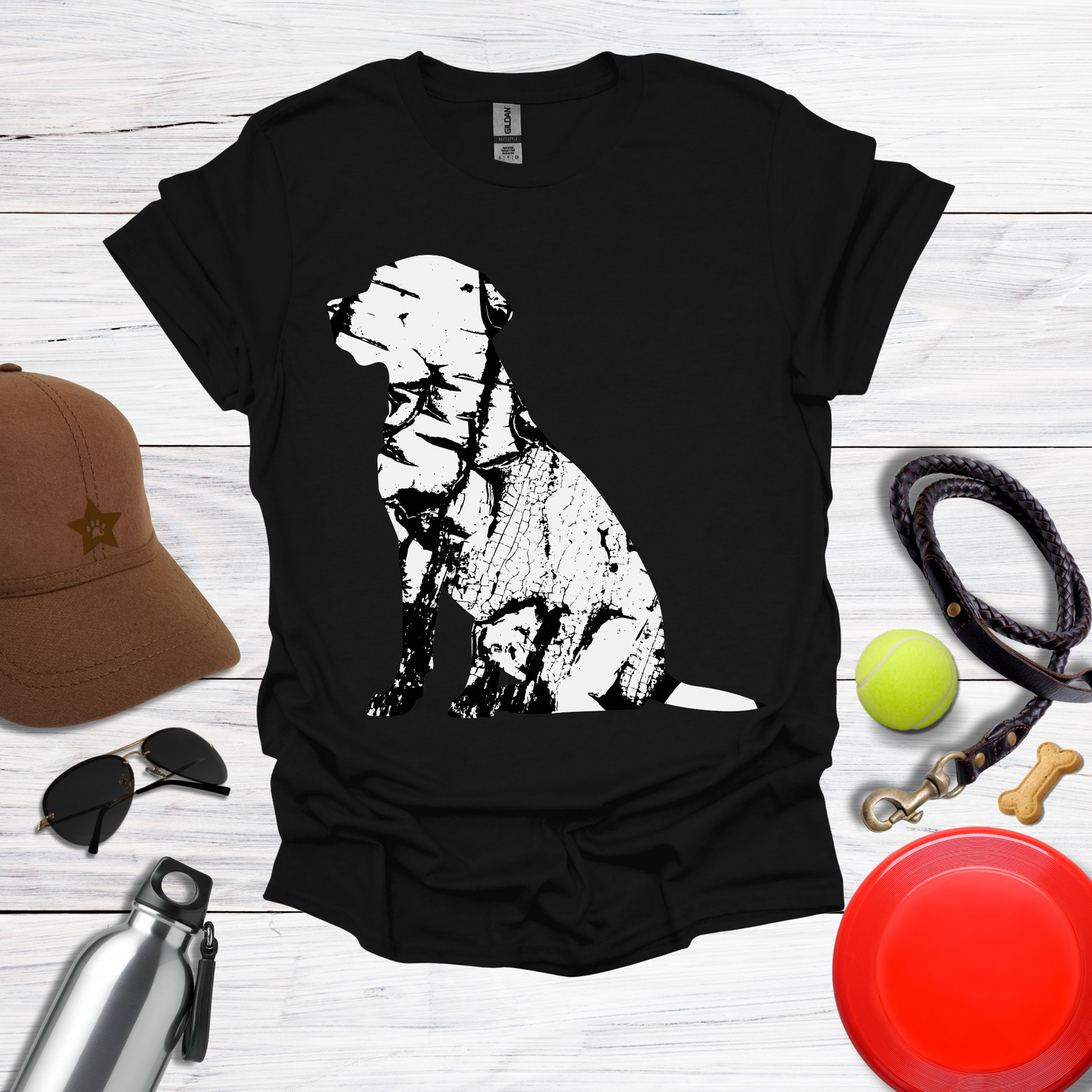 Vintage Winter Lab T-Shirt e