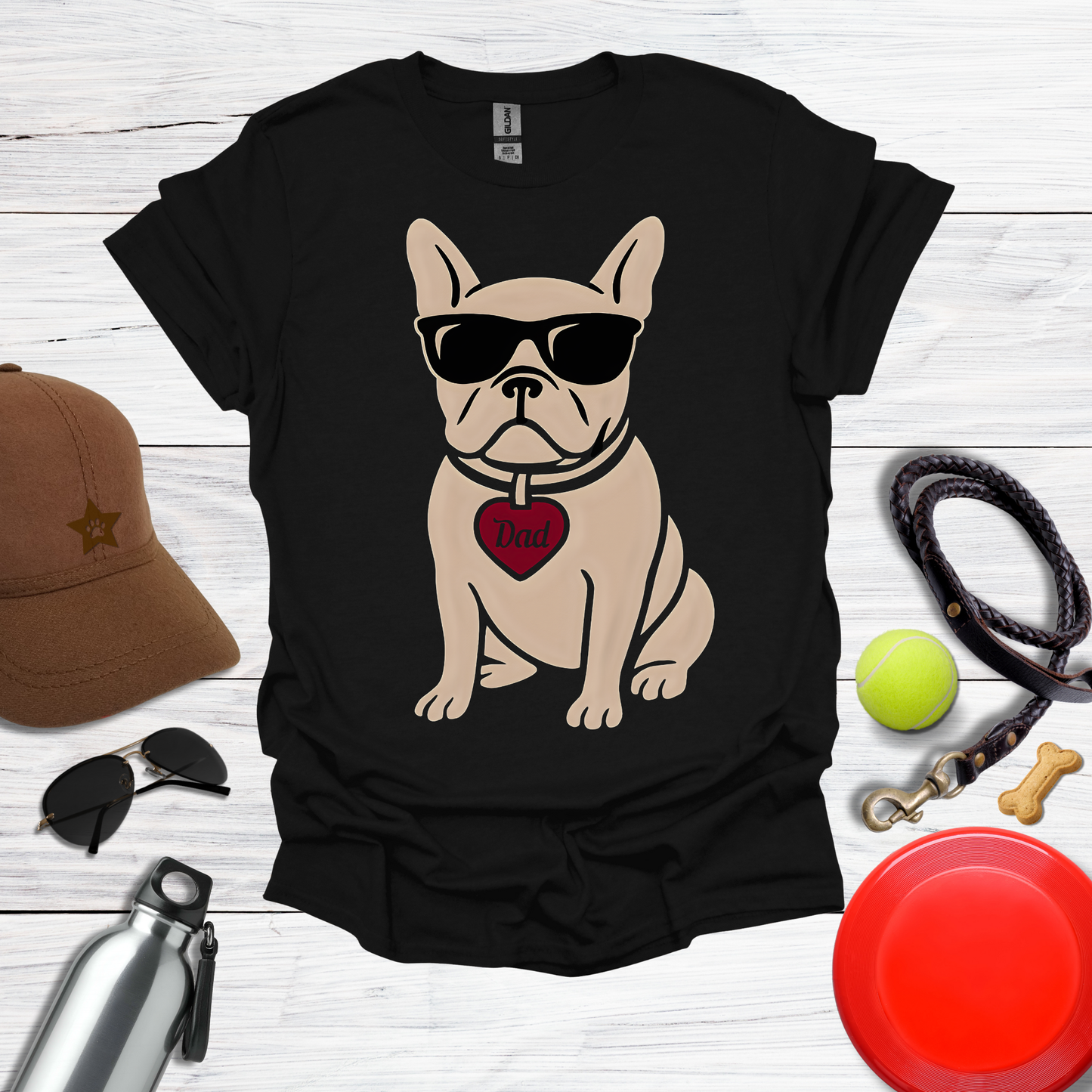 Cool Sunglasses French Bulldog T-Shirt
