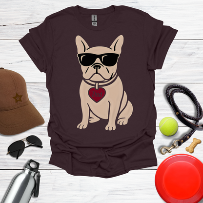 Cool Sunglasses French Bulldog T-Shirt