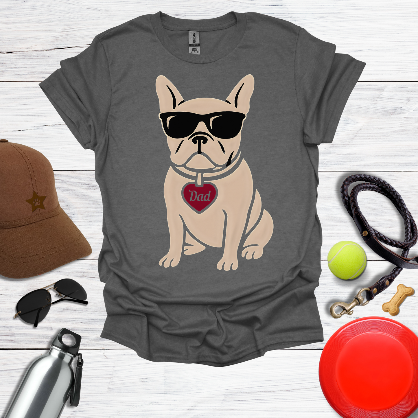 Cool Sunglasses French Bulldog T-Shirt