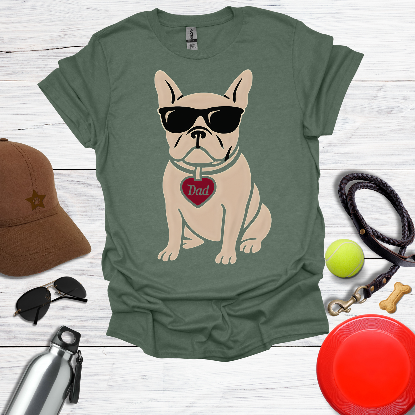 Cool Sunglasses French Bulldog T-Shirt