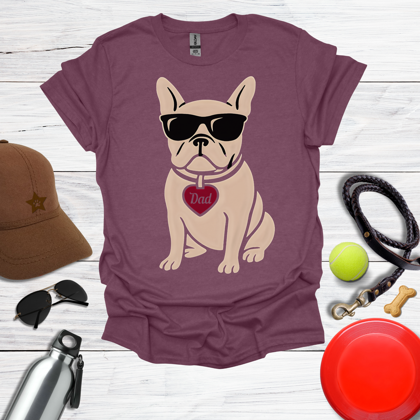 Cool Sunglasses French Bulldog T-Shirt