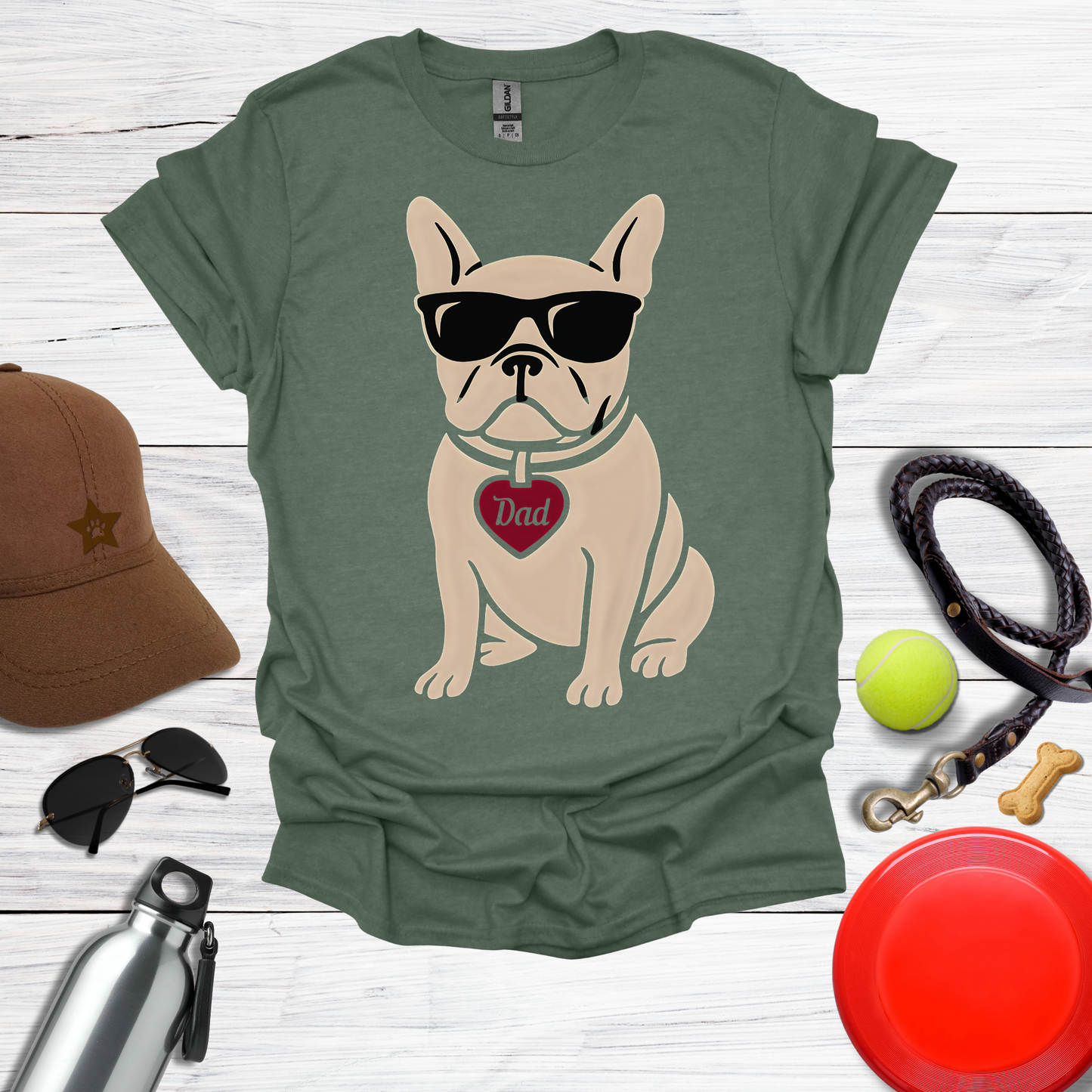 Cool Sunglasses French Bulldog T-Shirt